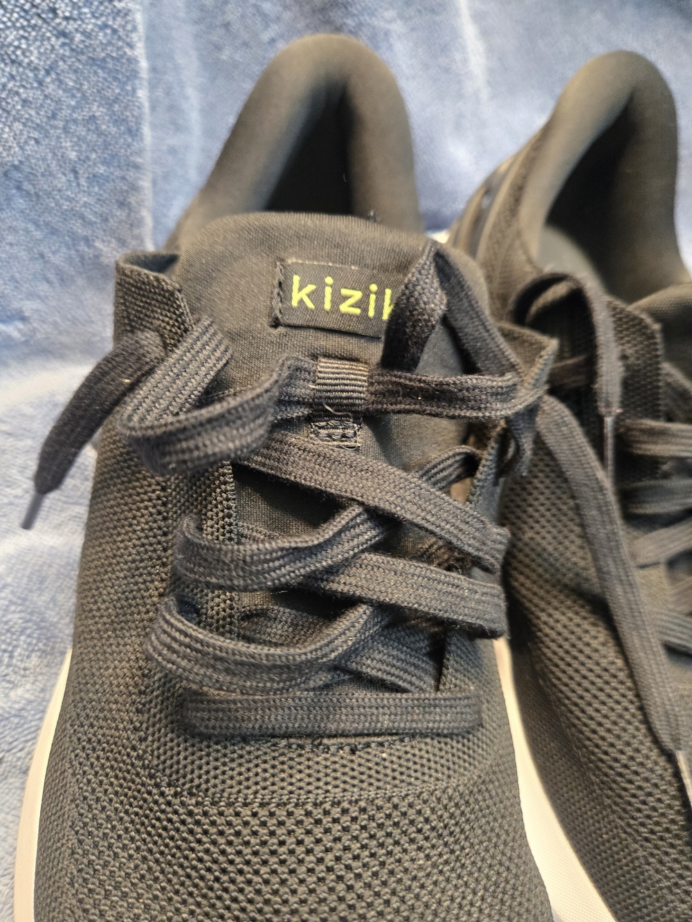 Kizik Black Knit Slip-On Sneakers Mens size 10W or Womens size 11.5 - Picture 11 of 11